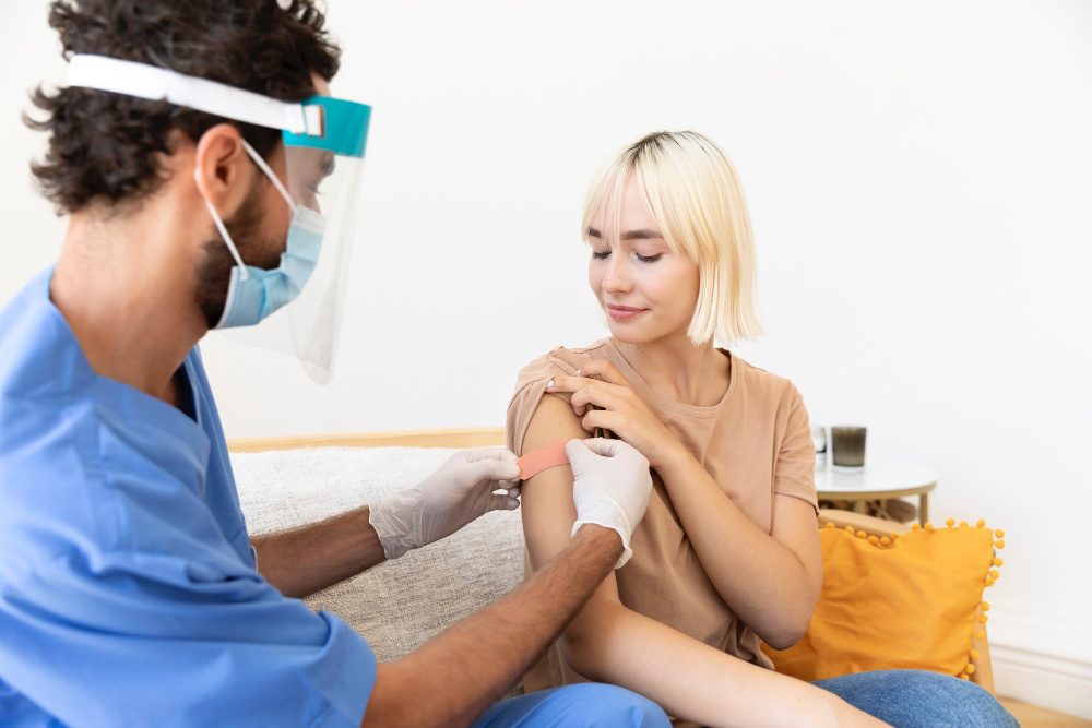 certified phlebotomist blood draw at Labcorp patient service center